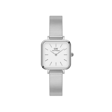 Daniel Wellington Quadro Studio Silver Women's Watch - DW00100521 | Time Watch Specialists